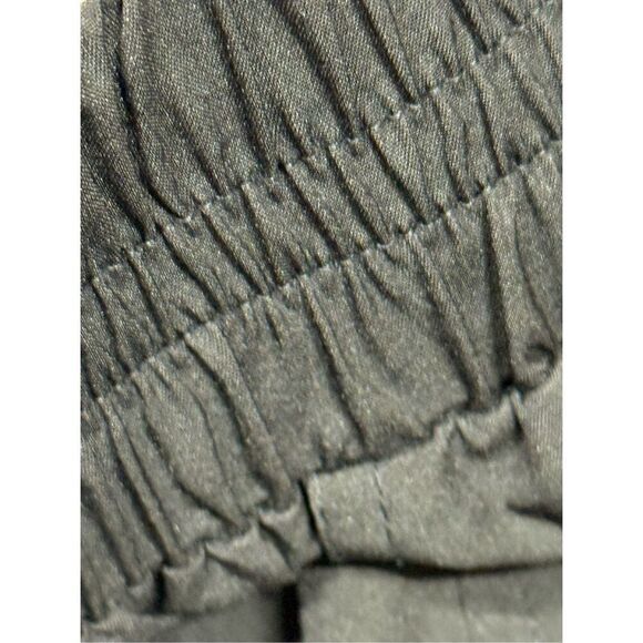 Evereve Dark Black Elastic Waist Pull on Pant Size Small - Picture 6 of 9